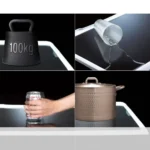 ⁦ثلاجة هيتاشي 489 لتر سلفر زجاج⁩ - الصورة ⁦10⁩