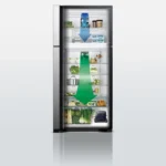 ⁦ثلاجة هيتاشي 489 لتر سلفر زجاج⁩ - الصورة ⁦3⁩