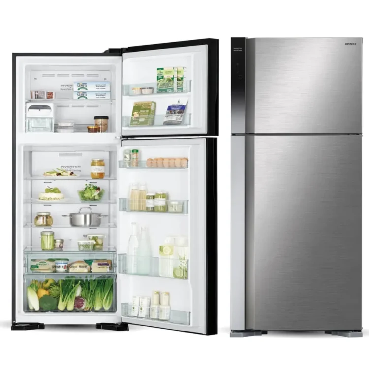 ثلاجة هيتاشي 489 لتر ستيل