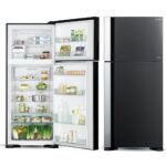 ثلاجة هيتاشي 489 لتر سلفر زجاج