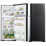 ثلاجة هيتاشي 601 لتر سلفر زجاج