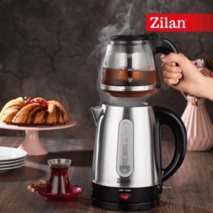 محضر شاي مع سخان ماء زيلان