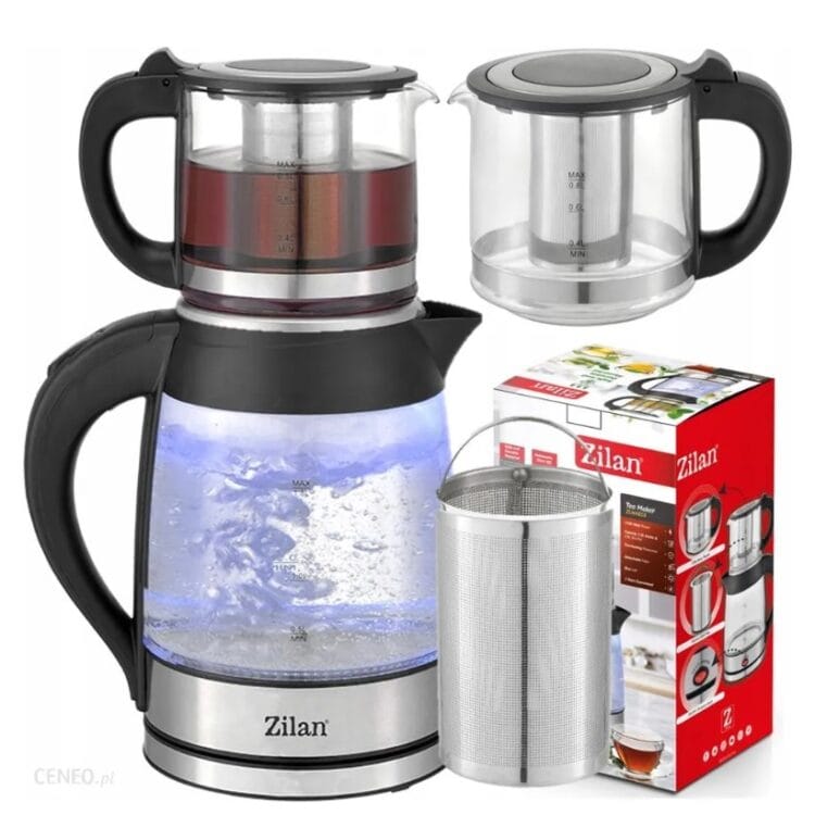 محضر شاي مع سخان ماء زيلان