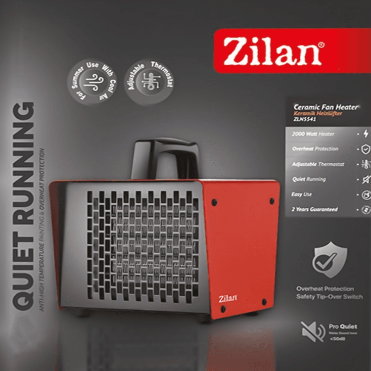 صوبة مروحة سيراميك زيلان