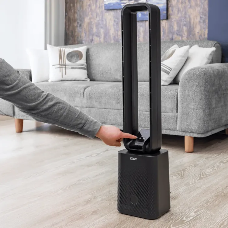 مروحة البرج بدون شفرات زيلان