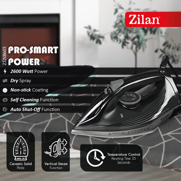 مكوى بخار اسود زيلان