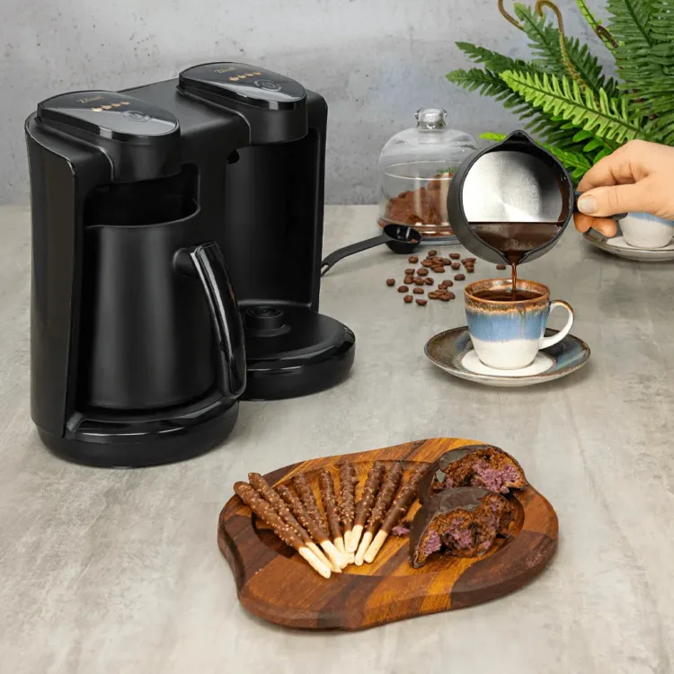 محضرة قهوة تركي مزدوجة زيلان