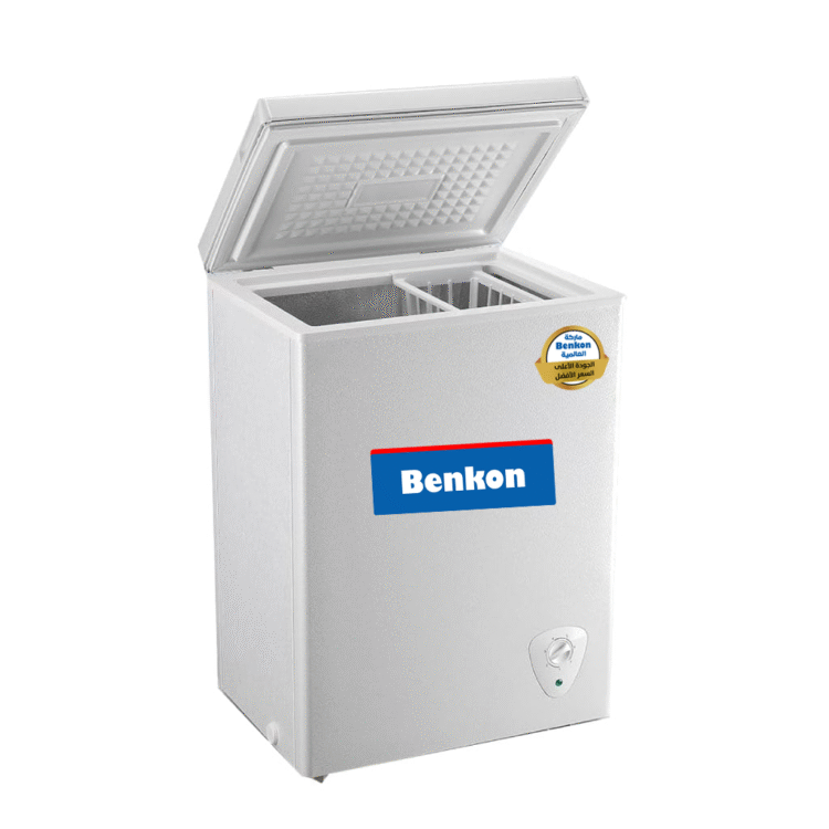 فريزر بطح بنكون 92 لتر ابيض