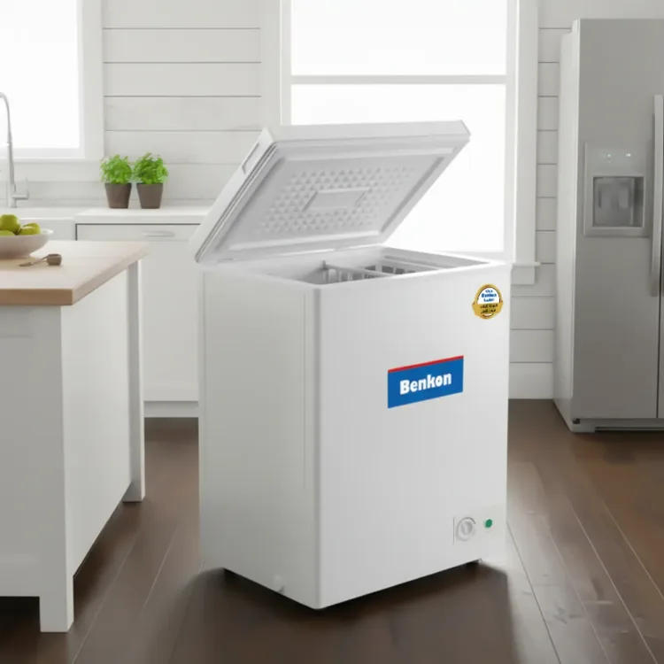 فريزر بطح بنكون 142 لتر ابيض