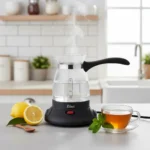 غلاية قهوة واعشاب زجاج زيلان