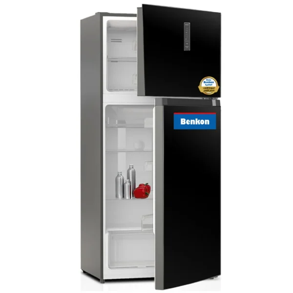 ثلاجة بابين 552 لتر اسود بنكون