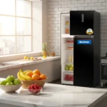 ثلاجة بنكون 552 لتر اسود زجاج Jumbo 3X-Large