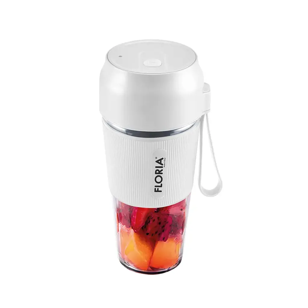 عصارة-كاس-شحن-ابيض-فلوريا.webp كاسة رياضية مع خلاط شحن ابيض فلوريا - الصورة 1