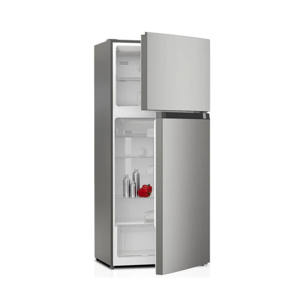 ثلاجة بابين 567 لتر ستيل فاتح بنكون